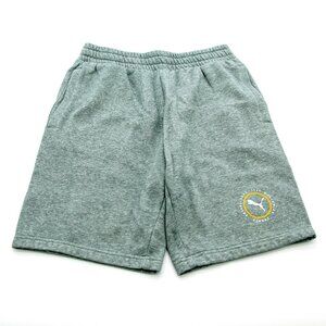 Puma Fleece Shorts / Gray / Men's MEDIUM